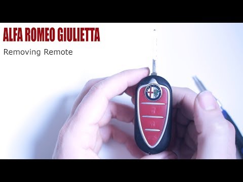 C Mo Desmontar El Mando A Distancia Del Alfa Romeo Giulietta Alfa