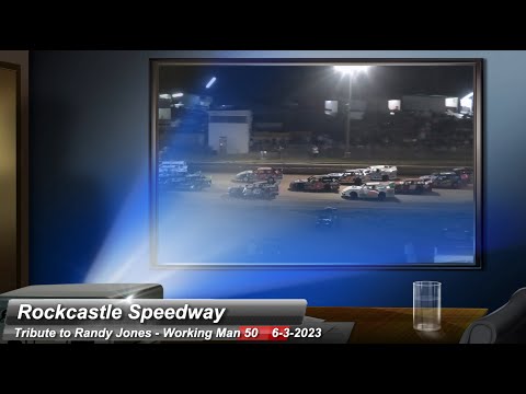 Rockcastle Speedway - Tribute to Randy Jones - Working Man 50 - KDRA Super Stocks - 6/3/2023 - dirt track racing video image