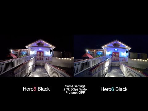 GoPro Hero6 vs Hero5 LOW LIGHT Test COMPARISON - GoPro Tip #600 - UCTs-d2DgyuJVRICivxe2Ktg