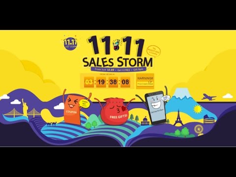 Gearbest 11.11 Storm Giveaway 2016! - UCNUx9bQyEI0k6CQpo4TaNAw