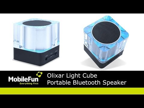 Olixar Light Cube Portable Bluetooth Speaker - UCS9OE6KeXQ54nSMqhRx0_EQ