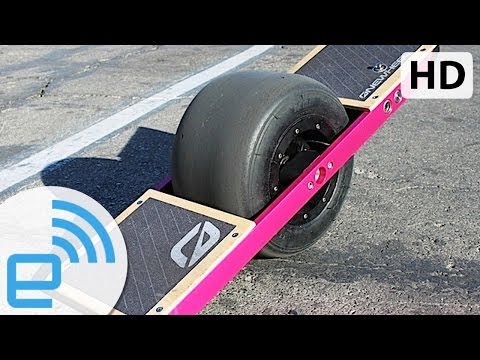 One Wheel hands-on at CES 2014 | Engadget - UC-6OW5aJYBFM33zXQlBKPNA