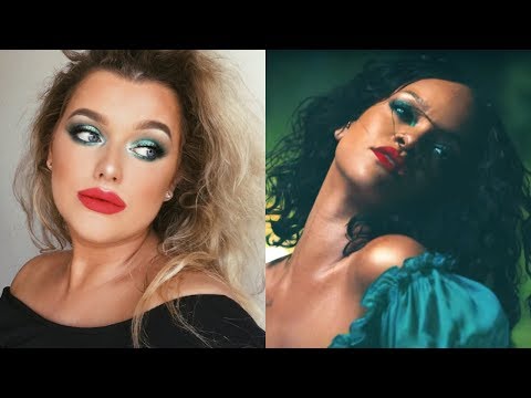 RIHANNA WILD THOUGHTS INSPIRED MAKE UP TUTORIAL | Rachel Leary - UC-Um2u0Agv8Q-OhjO6FZk1g