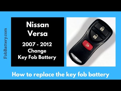 Come Sostituire La Batteria Del Telecomando Della Nissan Versa