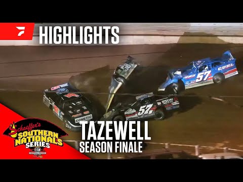 Southern Nationals Series Finale | Super Late Models at Tazewell Speedway 7/26/25 | Highlights - dirt track racing video image