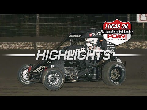 3.24.22 Lucas Oil POWRi National/West Midget League Highlights at Port City Raceway - dirt track racing video image