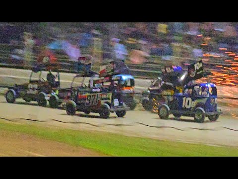 Meeanee Speedway - Ministock Boys Challenge Finals - 27/4/24 - dirt track racing video image