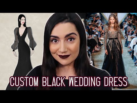 I Got A Custom Black Wedding Dress - UCbAwSkqJ1W_Eg7wr3cp5BUA