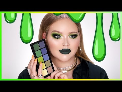 THE GREEN MAKEUP CHALLENGE! | NikkieTutorials - UCzTKskwIc_-a0cGvCXA848Q