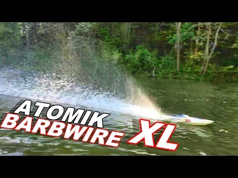 Atomik Barbwire XL - FAST Self-Righting RC Boat - TheRcSaylors - UCYWhRC3xtD_acDIZdr53huA