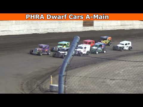 Grays Harbor Raceway, August 18, 2023, PHRA Dwarf Cars A-Main - dirt track racing video image
