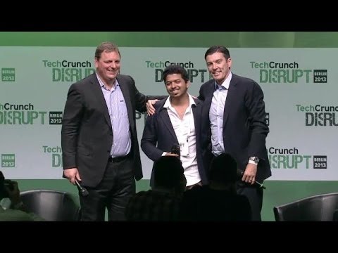 TechCrunch Fan Crashes The Stage! | Disrupt Europe 2013 - UCCjyq_K1Xwfg8Lndy7lKMpA