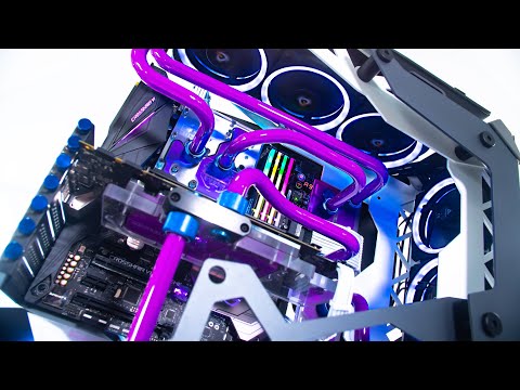 AMD Custom Water Cooled Gaming PC Build - Time Lapse 2019 - Antec Torque - UCV11AccJeiMX4ZyHErV2oPw