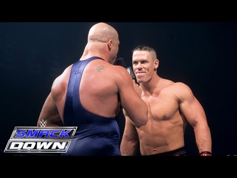 A debuting John Cena accepts Kurt Angle's open challenge: SmackDown, June 27, 2002 - UCJ5v_MCY6GNUBTO8-D3XoAg