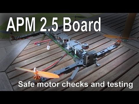 Ardupilot (APM) 2.5 - Setting up and testing your motor connections - UCp1vASX-fg959vRc1xowqpw