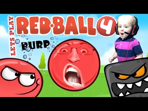 Lets Play REDBALL 4 w/ CHASE + BURP Contest!  (Volume 1: Levels 1-8 FGTEEV Kids iPad Gameplay) - UCC-RHF_77zQdKcA75hr5oTQ