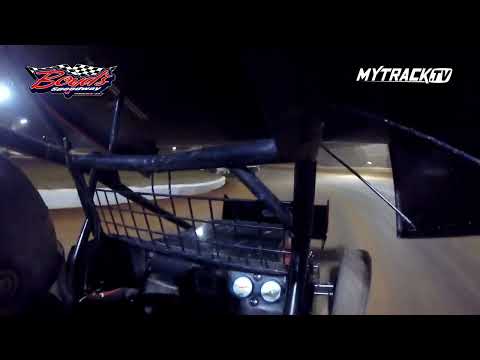#4S Scott Baldwin - USCS Winged Sprint - 10-22-22 Boyd's Speedway - In-Car Camera - dirt track racing video image