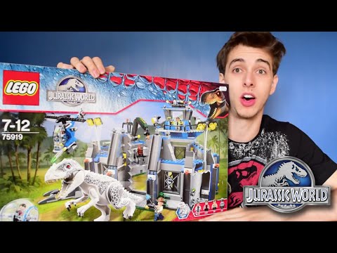 INDOMINUS REX!! - Indominus Rex Breakout Jurassic World Lego Set - Review/Build - UCP-iaFrmWcOG0o461wMicdg