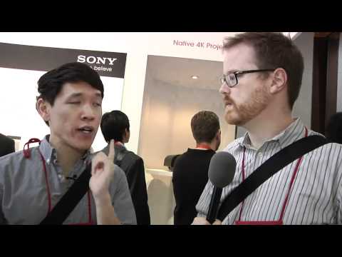 CES 2012 Hands-On: Sony 4K Home Projector - UCiDJtJKMICpb9B1qf7qjEOA