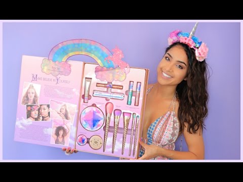 The Most Magical Unicorn Makeup!!! Tarte's Make Believe in Yourself Collection - UCo5zIpjl2OQkYatd8R0bDaw