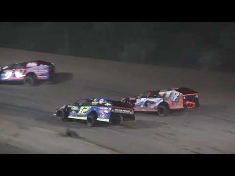 I.M.C.A A-Feature at Crystal Motor Speedway, Michigan on 07-16-2022!! - dirt track racing video image