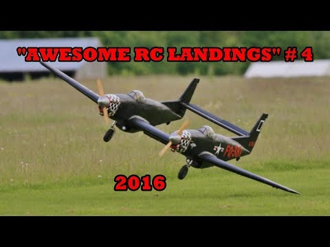 "AWESOME RC LANDINGS" - WW2 FIGHTERS LANDING COMPILATION # 4 - 2017 - UCMQ5IpqQ9PoRKKJI2HkUxEw