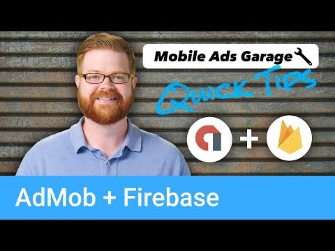 With or without Firebase - AdMob Quick Tip #7 - UC_x5XG1OV2P6uZZ5FSM9Ttw