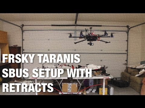 Setting up Retracts with Hexacopter and Taranis X8R Using SBUS - UC_LDtFt-RADAdI8zIW_ecbg