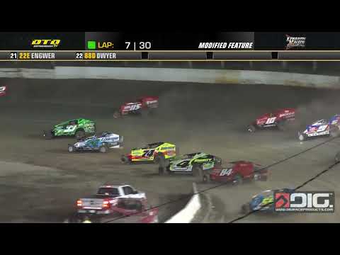 Lebanon Valley Speedway | Modified Feature Highlights | 8/24/24 - dirt track racing video image