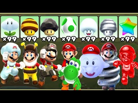 Super Mario Galaxy 2 - All Power-Ups - UC-2wnBgTMRwgwkAkHq4V2rg