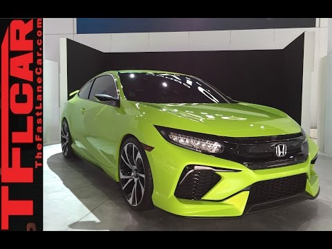 2016 Honda Civic Concept: 2015 New York Auto Show One Take - UC6S0jAvcapqJ48ZzLfva12g