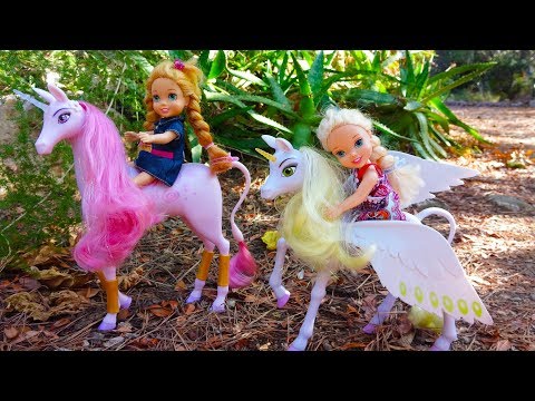 Elsa and Anna toddlers fairies and unicorns adventure - UCB5mq0ucfGe9dNCIC0s41QQ
