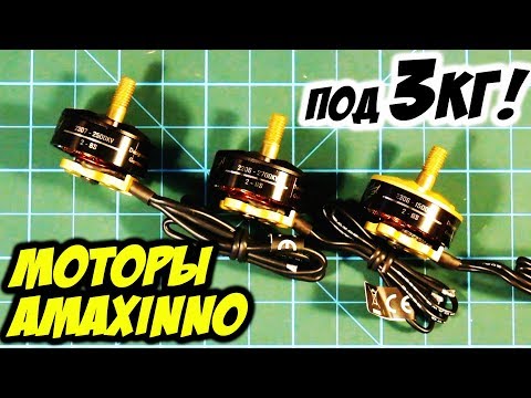 ☀️ Тяга под 3 кило!!! Вторая партия диких моторчиков Amax. Первое впечатление [AmaxInno 2306&2307] - UC29J5CXmsnqX7JPAzlU9yCQ