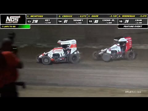 HIGHLIGHTS: USAC NOS Energy Drink National Midgets | Sweet Springs Motorsports Complex | Sep 9, 2022 - dirt track racing video image