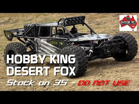 Hobby King Desert Fox Running on 3S Stock (DO NOT USE ON 3S) - UCOfR0NE5V7IHhMABstt11kA