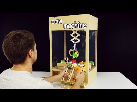 How to Make Hydraulic Powered Claw Machine from Cardboard - UCZdGJgHbmqQcVZaJCkqDRwg