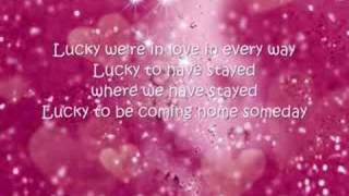 Jason Mraz Feat. Colbie Caillat - Lucky (Lyrics)