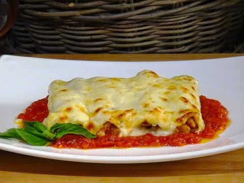 Canelones de pollo con setas portobello - La Cocina de Loli Domínguez - UC5ONfXPjWgqElh0NZaRJ1tg