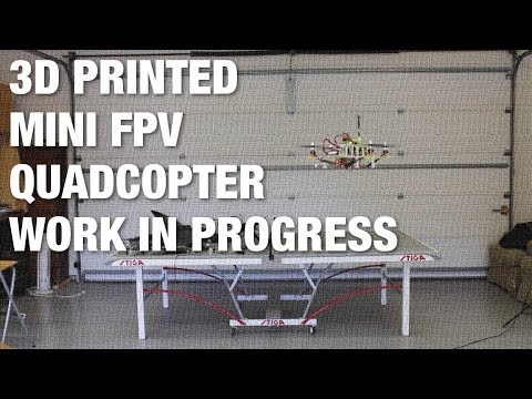 3D Printed Mini FPV Trainer Quadcopter - Work in Progress - UC_LDtFt-RADAdI8zIW_ecbg