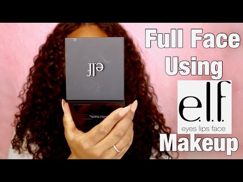 FULL FACE ONLY USING "ELF" MAKEUP -IRISBEILN - UCxem10oFdCb9XIT3JKMbn8A