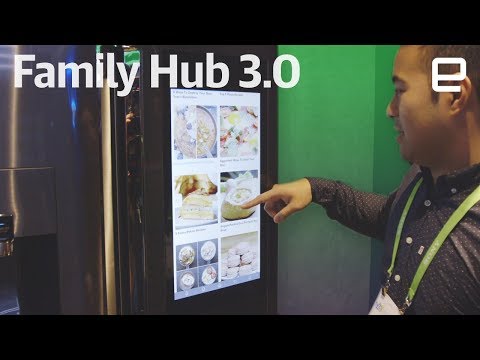 Samsung Family Hub fridge hands-on at CES 2018 - UC-6OW5aJYBFM33zXQlBKPNA