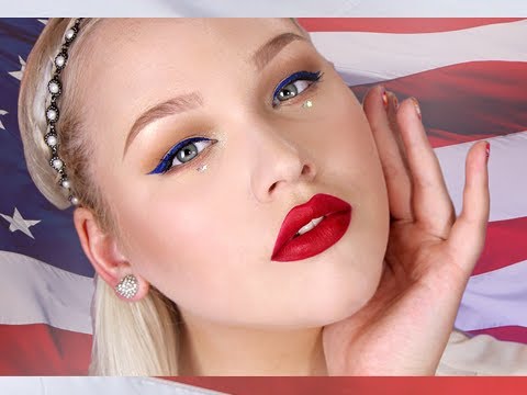 4th of July Makeup Tutorial - UCzTKskwIc_-a0cGvCXA848Q