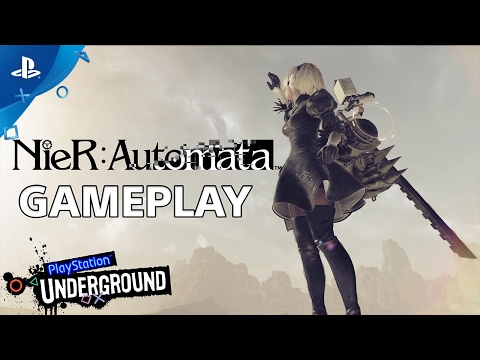 NieR: Automata - PlayStation Underground Open World Gameplay Video | PS4 - UC-2Y8dQb0S6DtpxNgAKoJKA