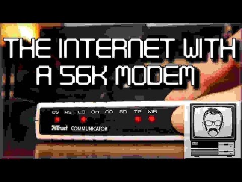 Using a 56k Modem in 2017! | Nostalgia Nerd - UC7qPftDWPw9XuExpSgfkmJQ