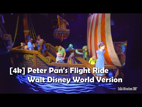 [4K] Peter Pan's Ride  - Walt Disney World Version - Magic Kingdom - UCbDGvfJHf0r_WjS9voB8POA