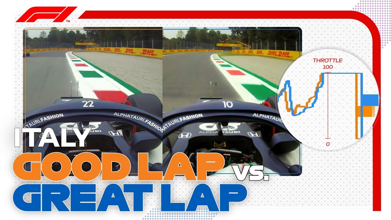 Good Lap Vs Great Lap With AlphaTauri | 2022 Italian Grand Prix | Workday