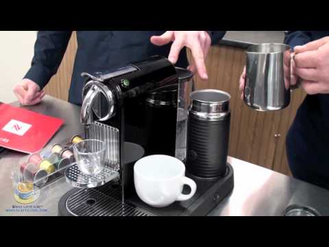 Nespresso CitiZ in Black with Aero 3 Milk Frother - UCJwRmBtnYh_7Xs9oXUrLhZg