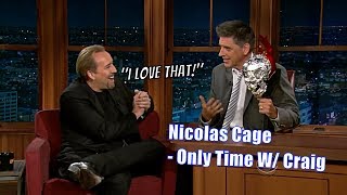 Nicolas Cage - Geoff's Indirect Father - Only Time With Craig Ferguson