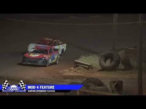 Mod 4 Feature - Sumter Speedway 5/14/22 - dirt track racing video image