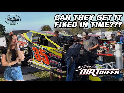 Major Issues Strike Us At Super DIRT Week! Qualifying Day At Oswego Speedway - dirt track racing video image